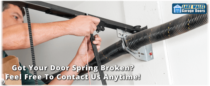 Broken Garage Door Spring Lake Wales FL